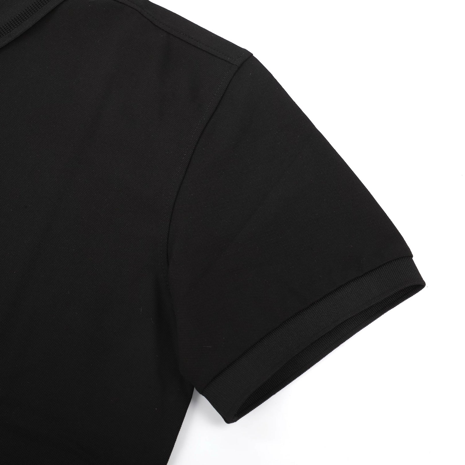 Cotton Black Polo Shirt